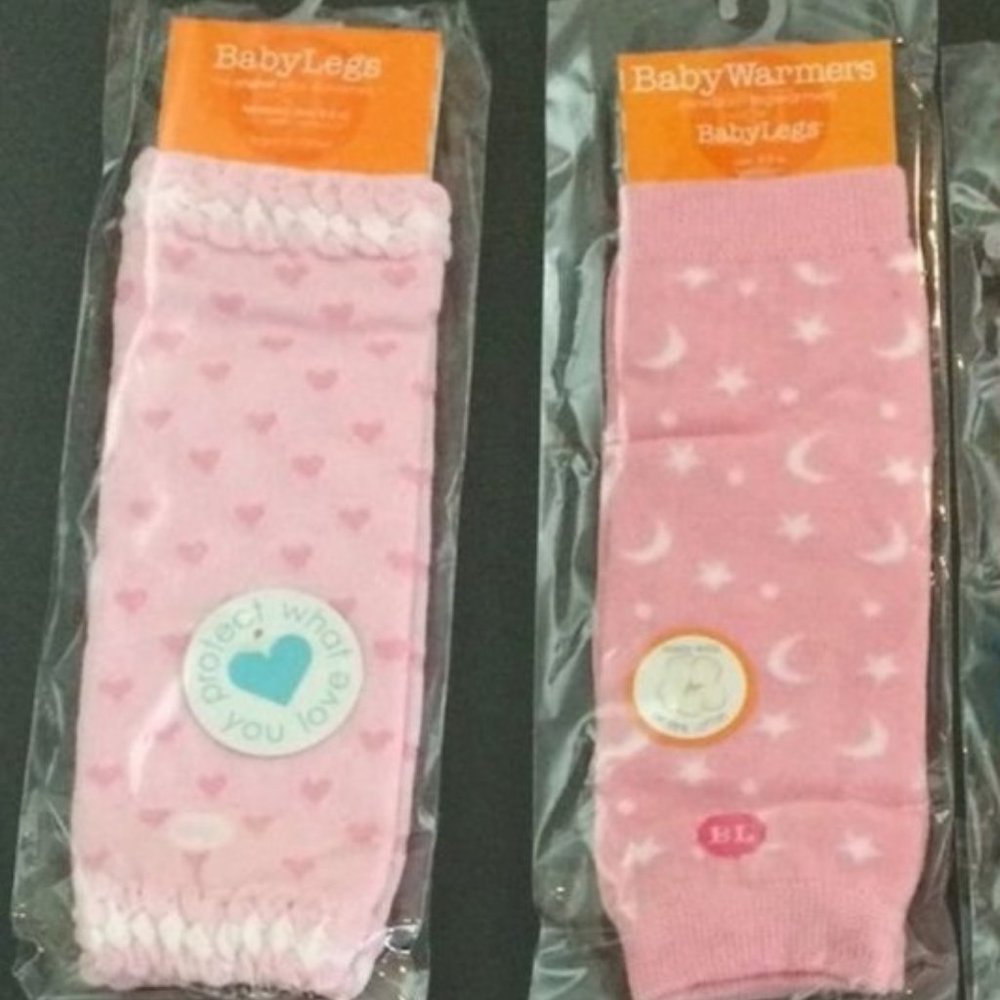 Newborn Girl Bundle BabyLegs Leg Warmers - 8 assorted pairs
